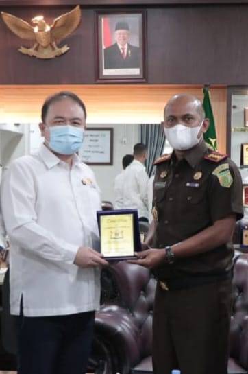 Kajari Medan Terima  Audiensi KADIN Medan