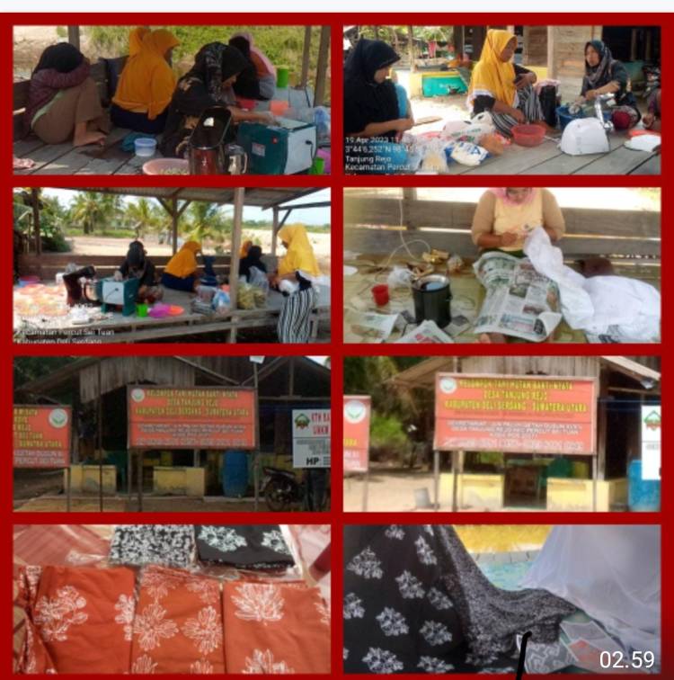 UMKM Binaan Okebung.Com Siap Kerjasama Dengan TNI Berikan Pelatihan Pembuatan Batik Tulis dan Syrup Bahan Mangrove