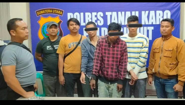 Polsek Simpang Empat Tangkap Tiga Pelaku Curas di Puncak Gundaling