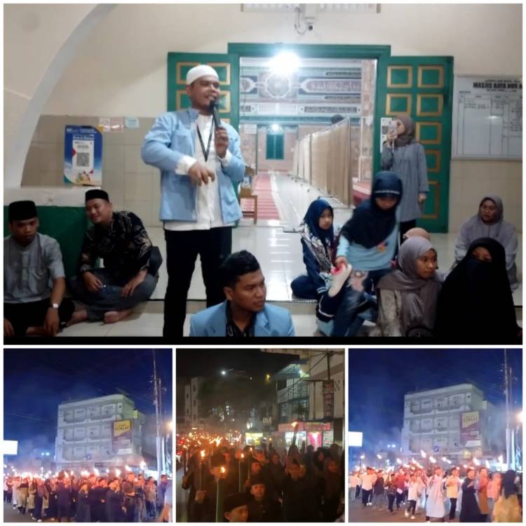 DPD BKPRMI Kota Tebingtinggi Gelar Pawai 1000 Obor Sambut Ramadhan Tanpa Dukungan Pemko