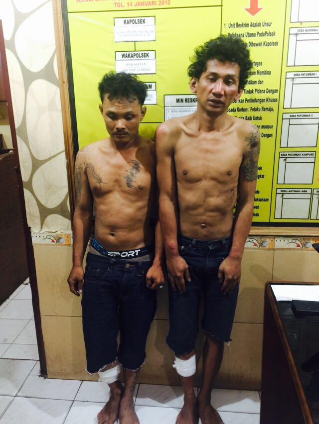 Polsek Patumbak Tembak Dua Perampok Kambuhan