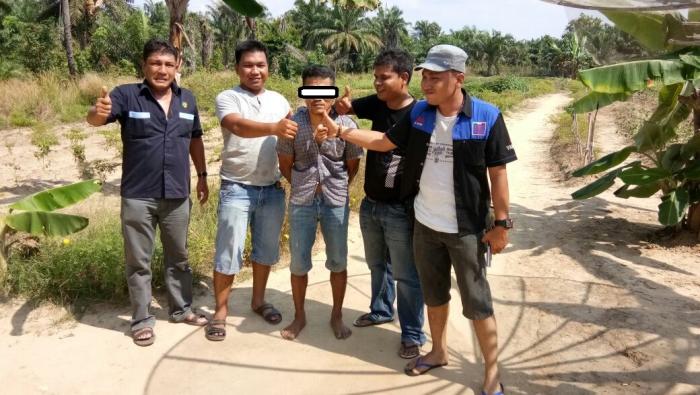 Nyabu di Ladang Sawit, Pria Ini Diamankan.