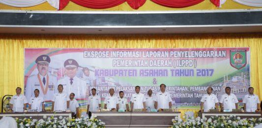 Bupati Asahan Gelar ILPPD Tahun 2017