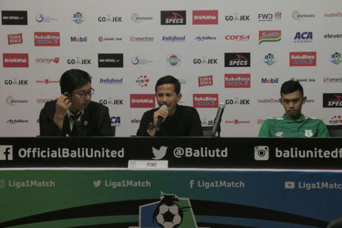Meski PSMS Kalah, Djanur Tak Kecewa