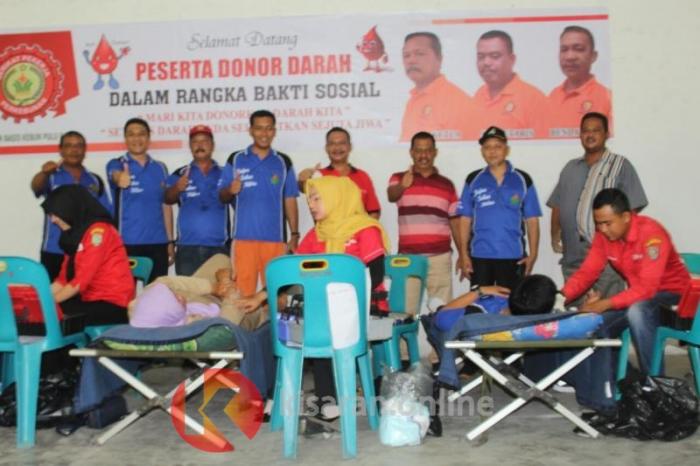 Camat Pulau Rakyat Apresiasi Kegiatan Donor Darah SPBUN PTPN IV