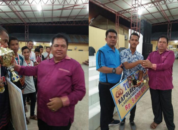 KONI Labuhanbatu Beri Bonus ke Pemenang Kapolres Cup I