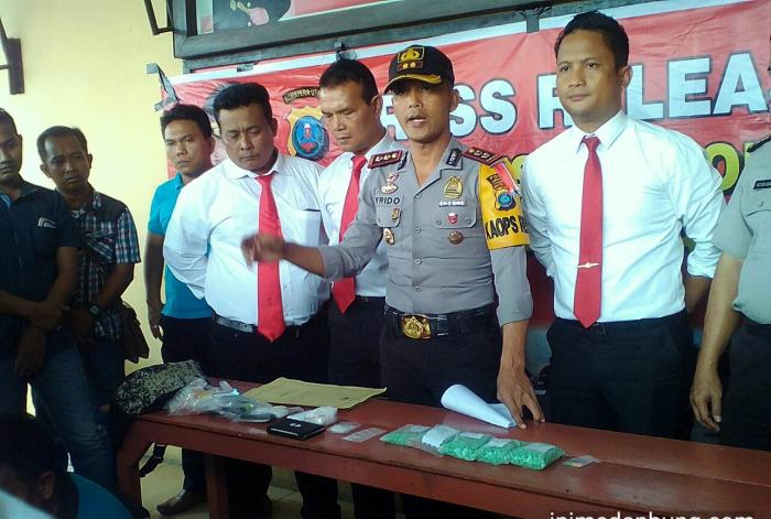 Polres Labuhanbatu Ungkap Sindikat Narkoba Jaringan Lapas Kelas II A Rantauprapat dan Kotapinang