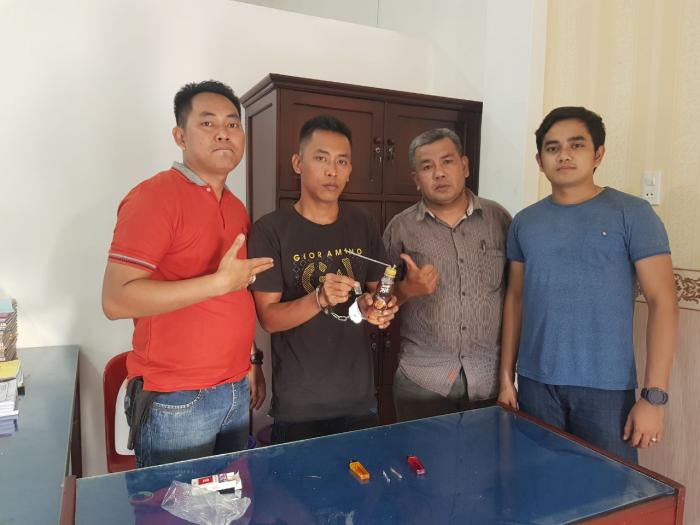 Polsek Kotapinang Amankan Pecandu Sabu
