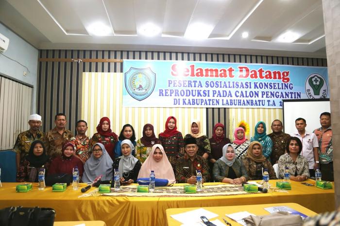 Dinkes dan Kemenag Labuhanbatu Sosialisasi Konseling Reproduksi dan Skrining Hypotiroid Kongenital