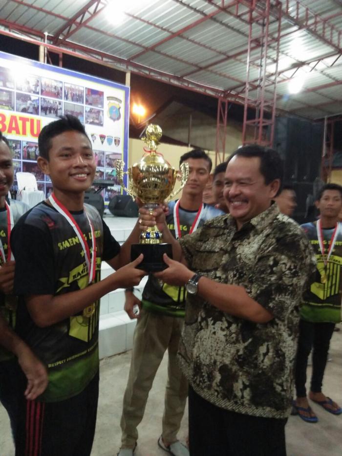 SMKN I Rantauprapat Juara Kapolres Cup 2018
