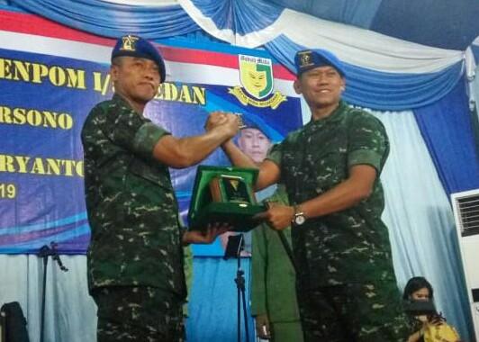 Sertijab Dandenpom 1/5 BB Medan Penuh Kehangatan