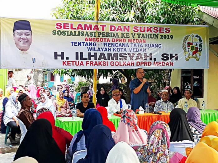 Ilhamsyah Minta Pemko Pacu Sosialisasi Perda RTRW