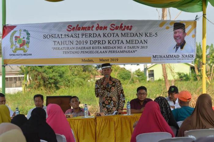 M Nasir Minta Pemko Harus Bergerak Cepat Kelola Sampah