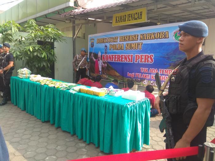 Kapolda Sumut Instruksikan Anggota Jangan Ragu Tembak Mati BD Narkoba 
