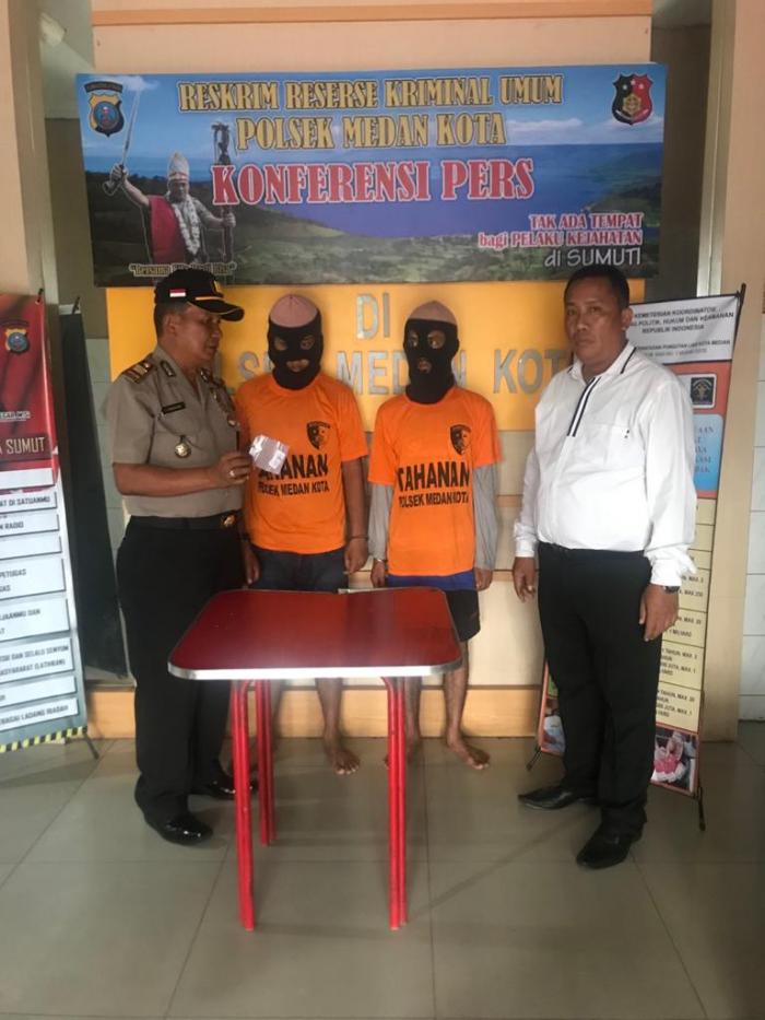 Dua Pembeli Sabu dari Jalan Multatuli Ditangkap