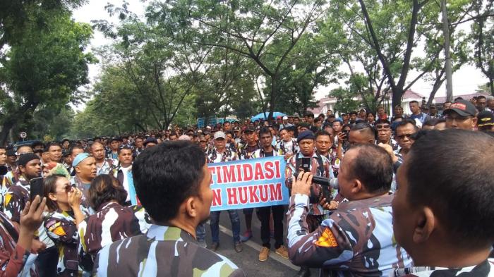 Ribuan Kader IPK Gelar Aksi Damai ke Kejatisu