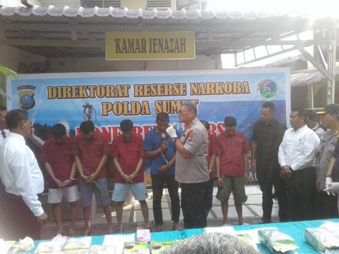 Poldasu Tembak Mati Pengedar Narkoba Jaringan Internasional