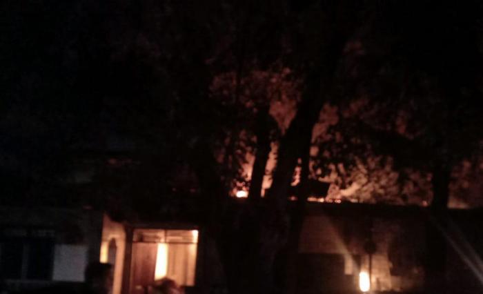 Bengkel Bubut ABC Terbakar