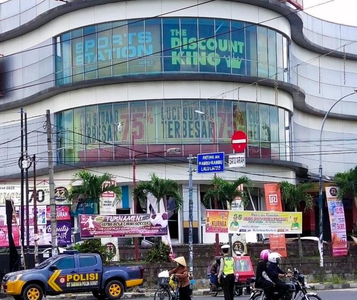 Tabung Gas Meledak di Fountain Ramayana Plaza, 2 Orang Luka Bakar