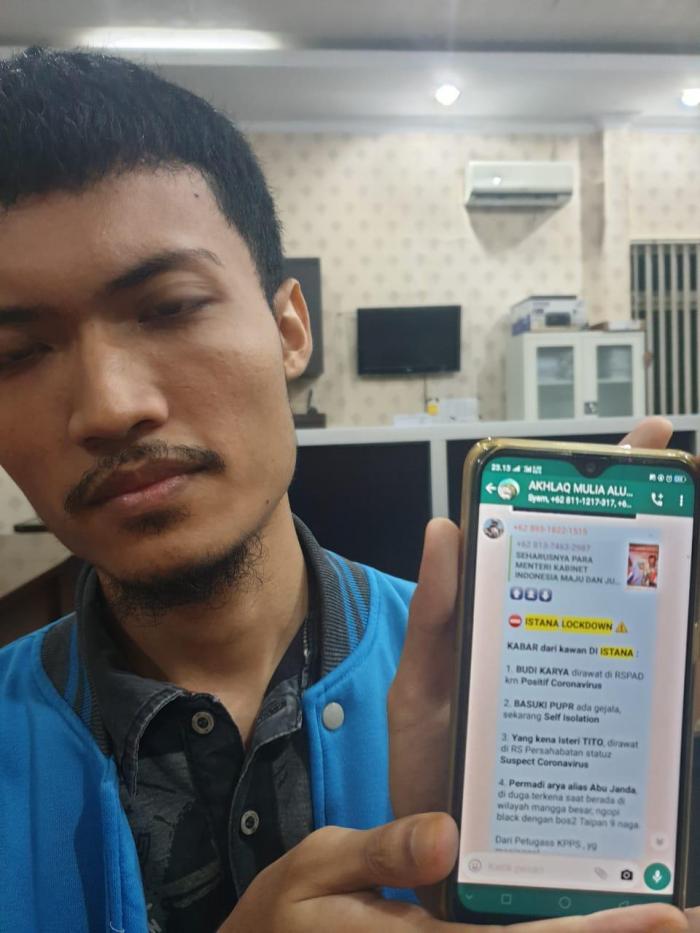 Polda Sumut Amankan Pelaku Hoax Corona 