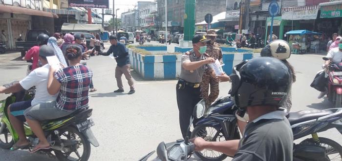 Kapolsek Tamora Imbau Pencegahan dan Penyebaran Virus Corona 