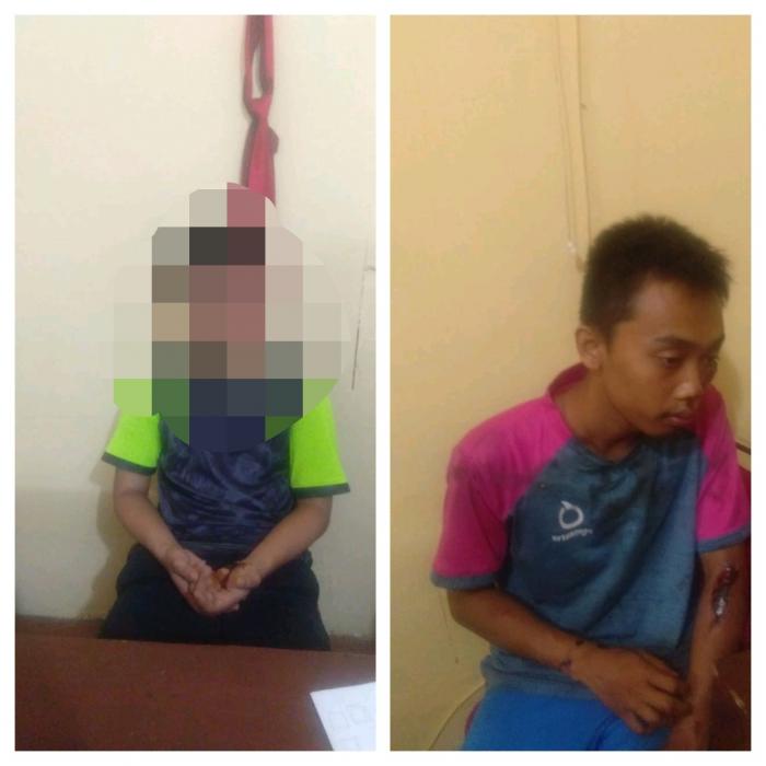 Gagal Menjambret, Dua ABG Bonyok Dihajar Massa