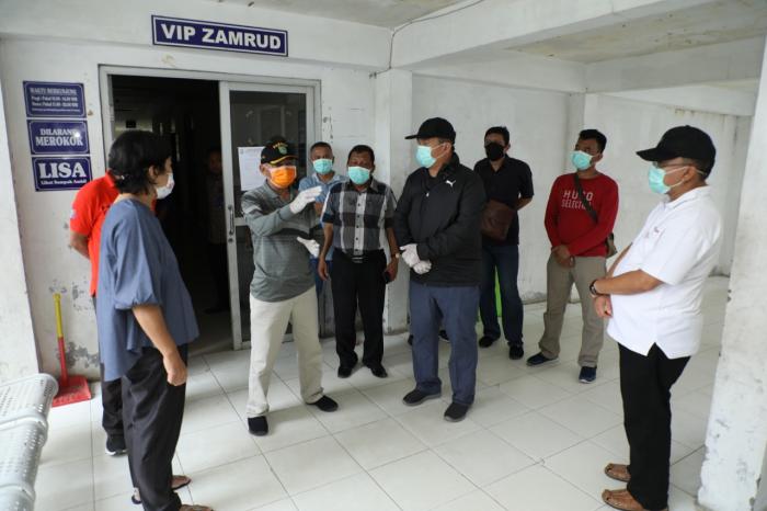 Bupati Asahan Tinjau Posko Gugus Tugas Penanganan Corona