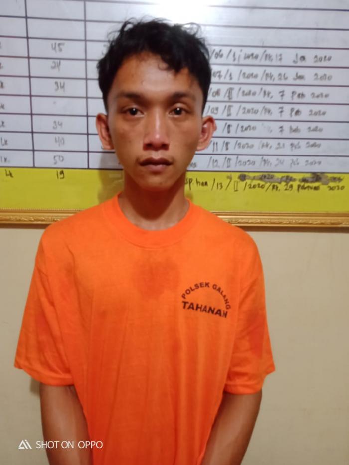 Curi Motor Tetangga, Pria Pengangguran Gol