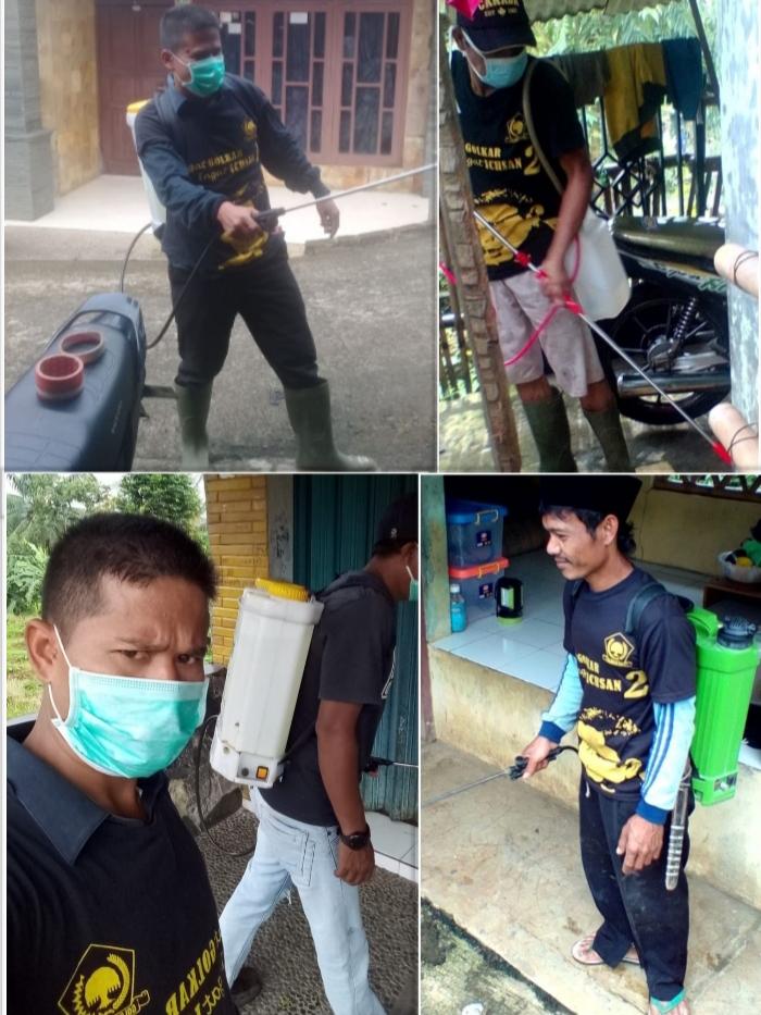 Aliansi Relawan Ichsan Firdaus Gencar Antisipasi Penyebaran Virus Corona 