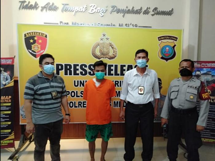 Buronan Penggelapan Sepeda Motor Dibekuk Polsek Patumbak 