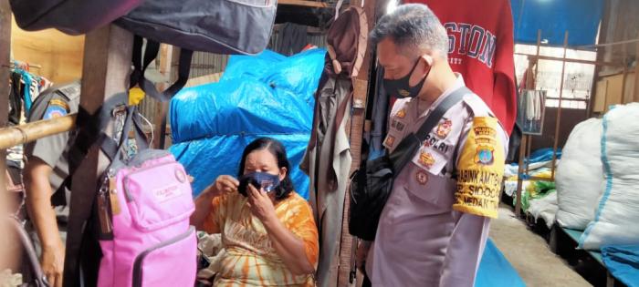 Puluhan Orang di Pasar Sambu Terjaring Operasi Prokes