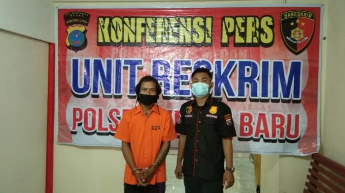 Polsek Medan Baru Ringkus Pembeli Sabu di Jermal XV