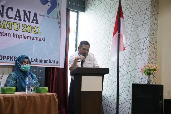 Plh Bupati Labuhanbatu Buka Rakor Program Bangga Kencana 