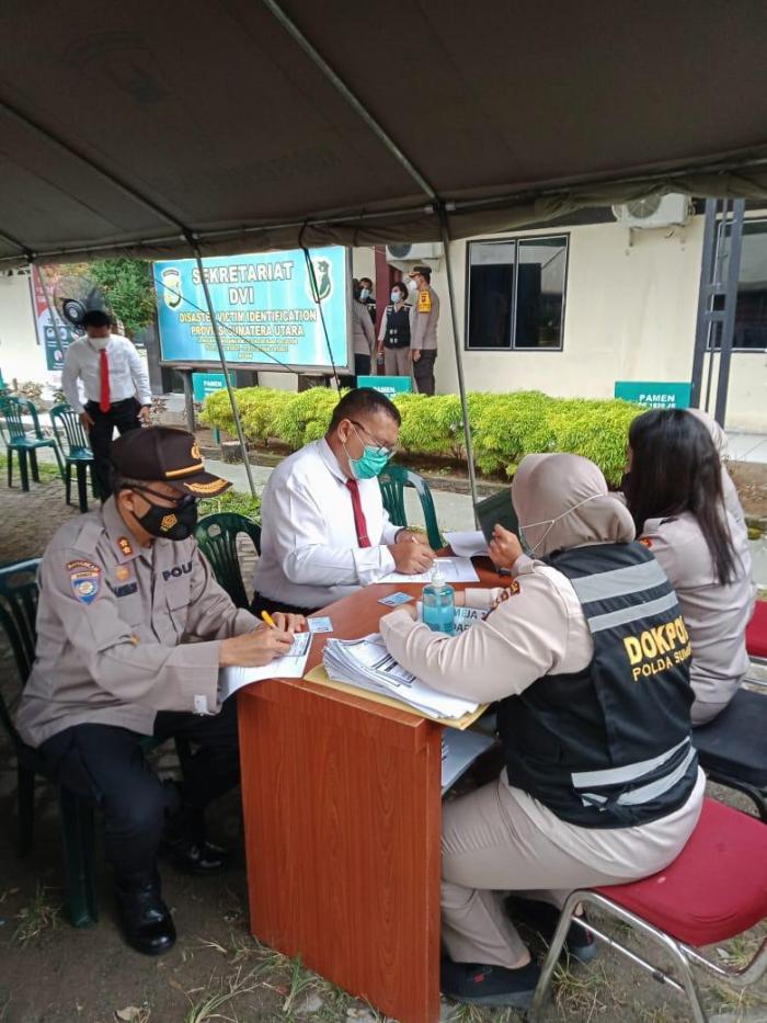 14.034 Personel Polda Sumut sudah Divaksin