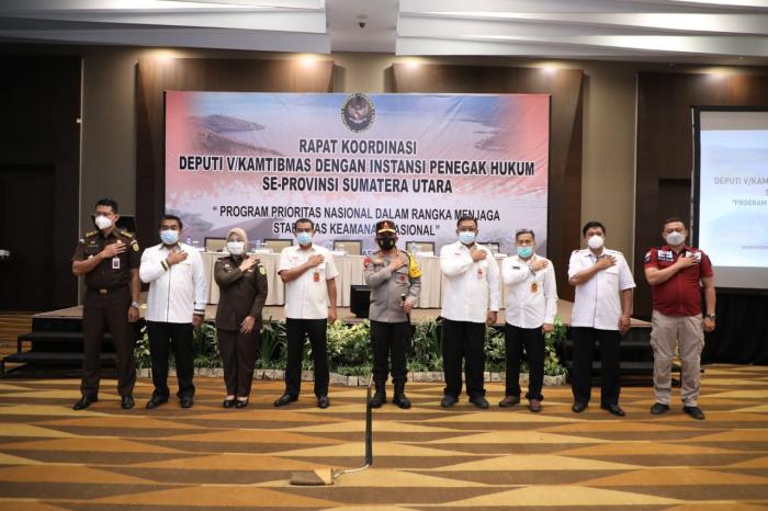 Kapoldasu Gelar Rakor Jaga Stabilitas Keamanan Nasional 