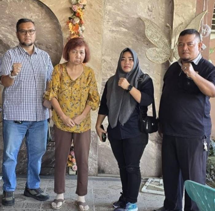 Atas Bantuan DPD KSPSI AGN Sumut, Ernawati Mendapat Haknya Dari RSU Bina Kasih.