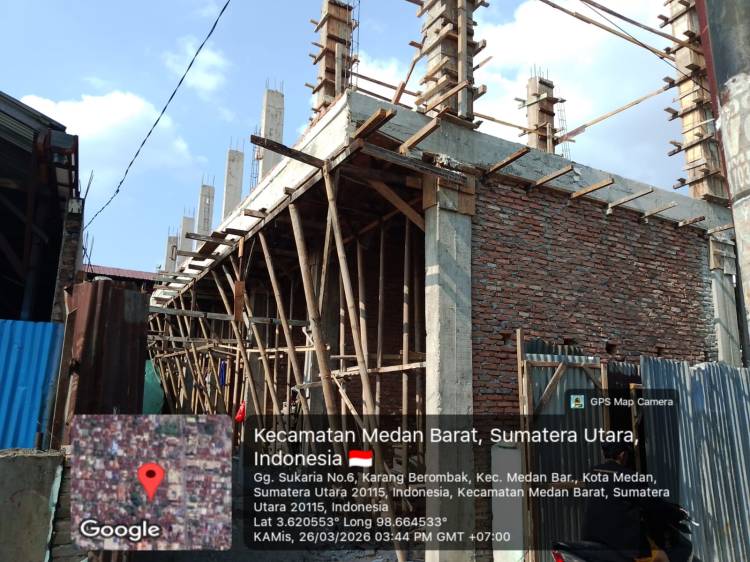 "Indikasi Suap" Lurah Karang Berombak Back Up Bangunan Liar Tanpa PBG .