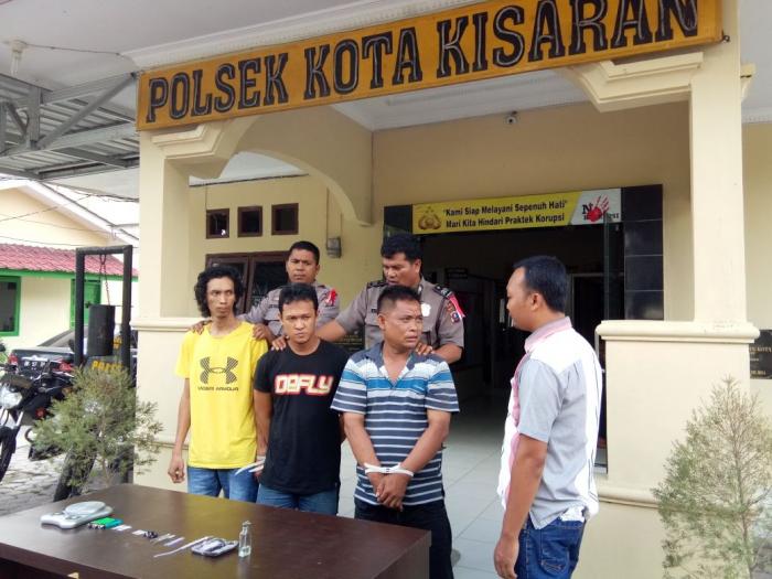 Ini Dia 3 Pengedar Sabu yang Ditangkap Polsek Kota