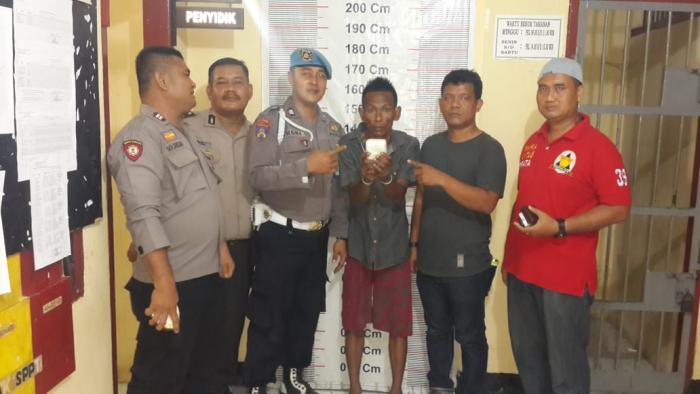 Polsek Gebang Gagalkan Penyelundupan Sabu dari Aceh
