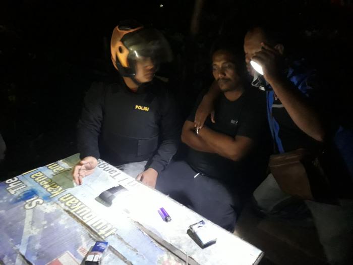 Tim Paus Polres Asahan Ciduk 2 Pemuda Ngantongi Ganja