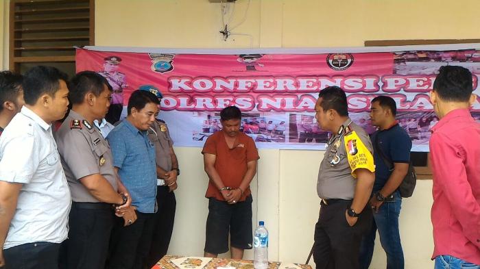 Halangi Pembangunan Tower PLN, Polres Nisel Ringkus &lsquo;Preman Kampung&rsquo;