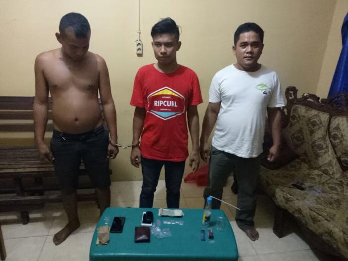 Tiga Pemakai Narkoba Diamankan dari Kosan 