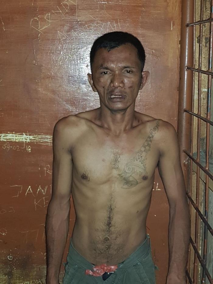 Pria Bertato Pelaku Curanmor Ini Merengek Ditangkap Polsek Patumbak