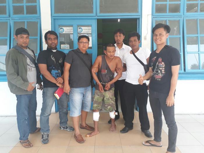 Dua Betis Pelaku Pembongkaran Rumah Ditembak