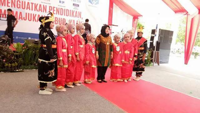 Siswa SDN Asahan Ini Mengisi Acara di LPMP Medan