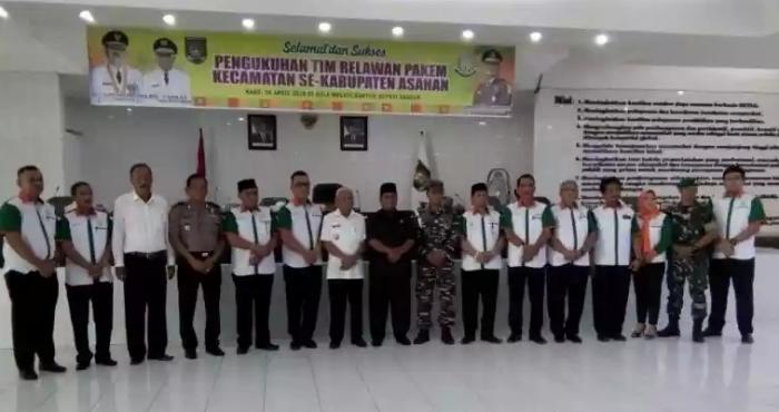 Wakil Bupati Asahan Resmi Kukuhkan Pakem  