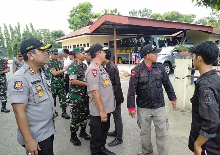 Kapoldasu Kunjungi Polres Asahan Pantau Pelaksanaan Pemilu 2019