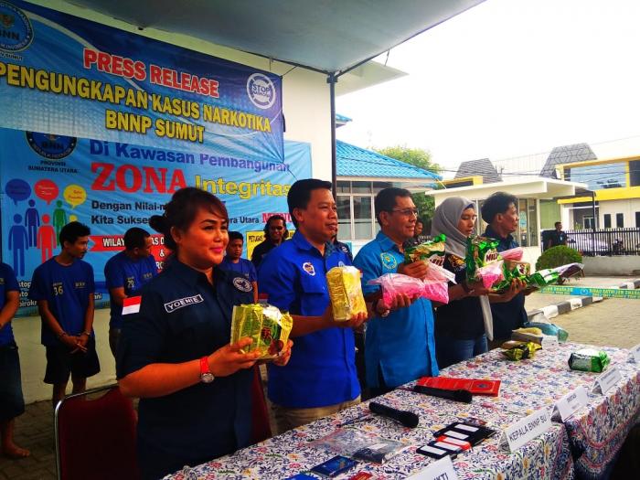 Peredaran 8,2 Kg Sabu asal Malaysia Digagalkan 