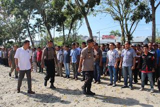 Kapolres Asahan Gelar Simulasi dan Bimtek PAM TPS