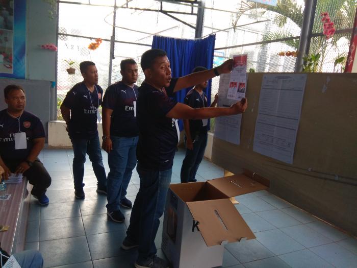 Prabowo-Sandi Menang Telak di Lapas Klas IA Tanjung Gusta Medan 